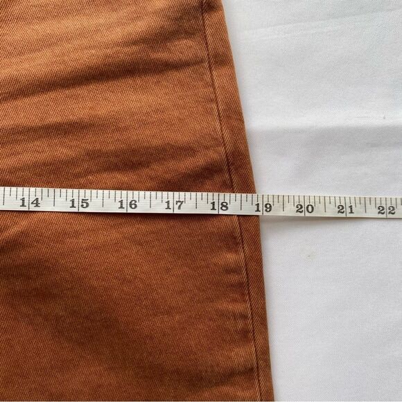Everlane Rust Organic Cotton The Way-High Jeans Size 25 Tall - Picture 14 of 16